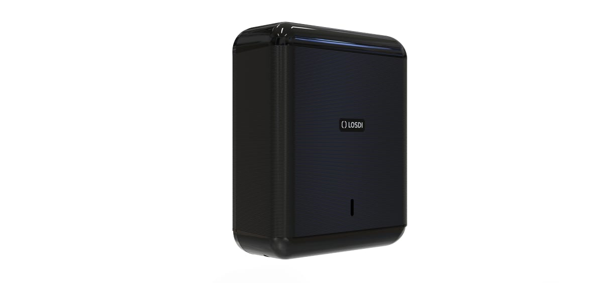 מתקן למגבת צץ-רץ ECO-LUX Dispensee Black
