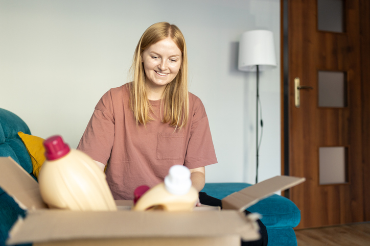 חומרי ניקוי במשלוחים